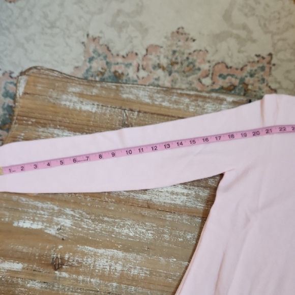 Charter Club Pink Ribbed Turtleneck Sweater - Picture 5 of 5